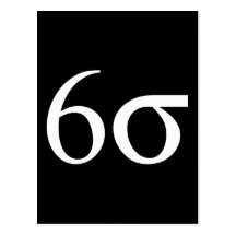 Six Sigma (Lean Six Sigma) Postcards