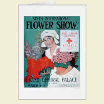 Sixth International Flower Show (US00282) cards