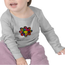 Sixties Flower Power Tee Shirts