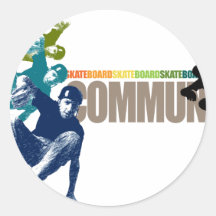 Skate Board community Stickers