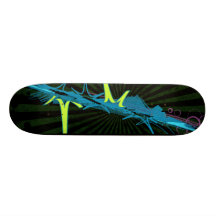 Skate stripes A Skate Board Deck