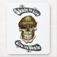 Skate to live- Mauspad
