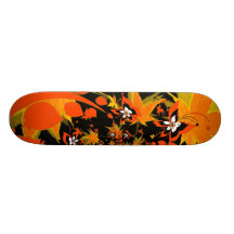 Skateboard Citrus Delight