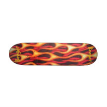 Skateboard (comp) - Old Skool Multi Flame