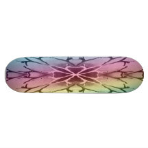 Skateboard "Dancer (rainbow-pastel)"