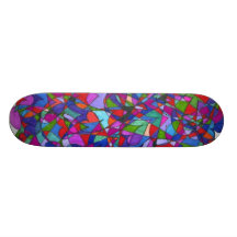 Skateboard: Hearts