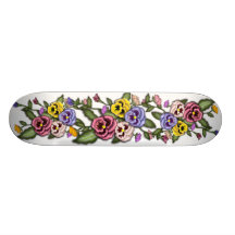 Skateboard Pansy Pansies Flower