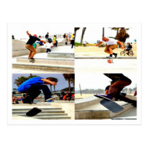 Skateboard Postcard