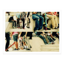Skateboard Postcard