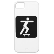 Skateboard Sign iPhone 5 Case
