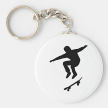Skateboarder Keychains