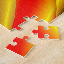 Skateboarding in the Bowl Silhouette Jigsaw Puzzle