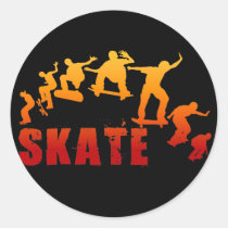 Skateboarding stickers stickers