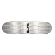 skater boy skate board deck