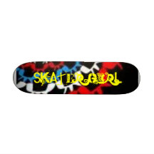 Skater Girl Custom Skateboard