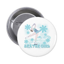 Skater Girl Pins