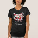 Skating Snowman and Snowwoman Shirt
