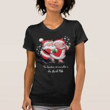 Skating Snowman and Snowwoman Shirt