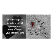 Skeletal Hand Of Love Picture Card