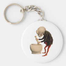 Skeletal Pharmacy Keychain