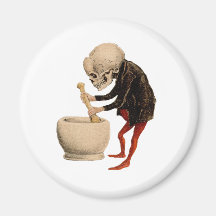 Skeletal Pharmacy Magnet