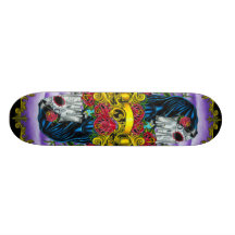 Skeleton Bride Skateboard