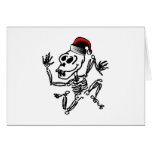 Skeleton Christmas Greeting Card