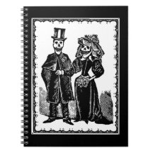 Skeleton Couple - Notebook (Customise)