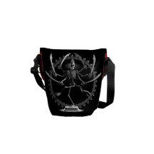 Skeleton Goddess Messenger Bags