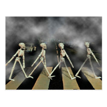 Skeleton Road Postcard