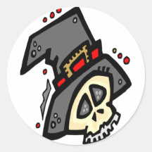 skeleton sticker