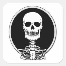 Skeleton Stickers & Buttons