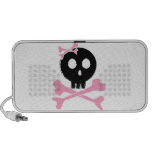 Sketched Candy Skull Speaker White