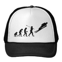 Ski Jumper Trucker Hats