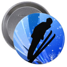 Ski Jumping in the Snow