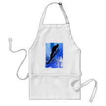 Ski Jumping in the Snow Aprons