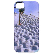 Ski lift to  Mt Blanc range iPhone 5 Case