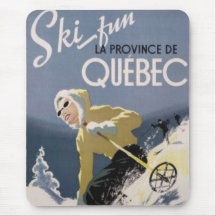 Ski Quebec Mousepad