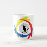 Ski Tricolor Emblem Mugs
