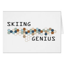 Skiing Genius Cards