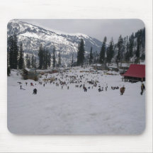 Skiing Holidays Mousepads