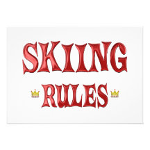 Skiing Rules Custom Invites
