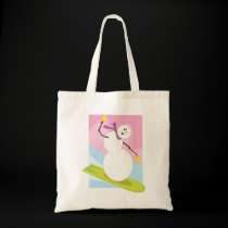 Skiing Snowman bags