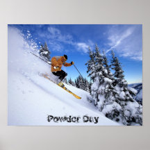 skiing-through-snow-wallposter