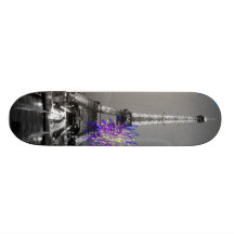 skilled skate board deck
