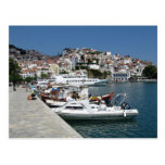 Skopelos Town Postcard