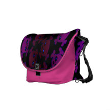 Skull and Bones Pattern Messenger Bags