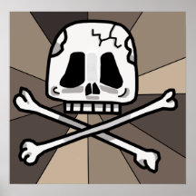 Skull and Cross Bone Poster!