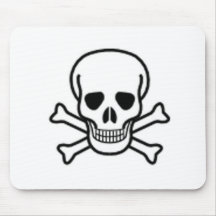 Skull and Cross-bones Mousemat