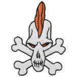 Skull And Crossbones Embroidered Shirt